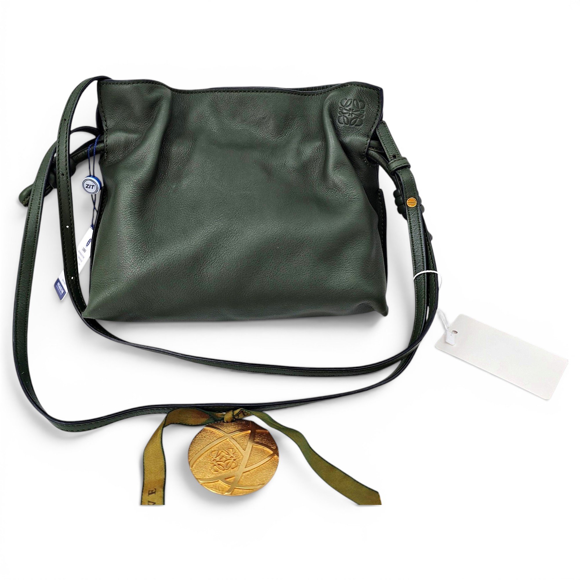 Flamenco leather handbag