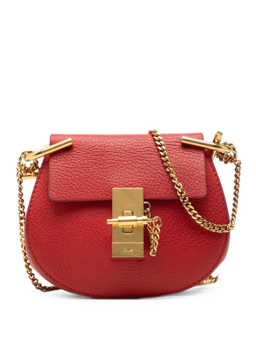 Chloe 2015 Nano Grained Lambskin Drew crossbody bag