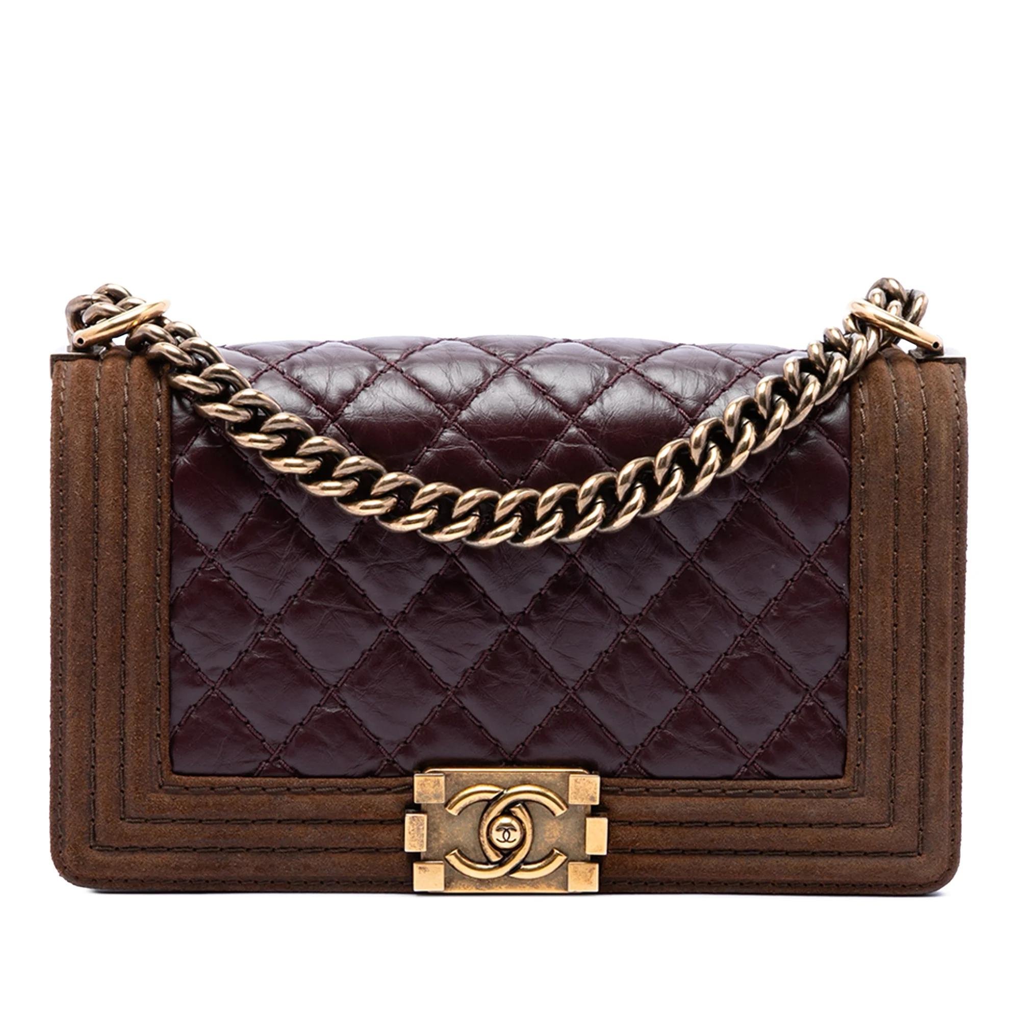 Boy pony-style calfskin handbag