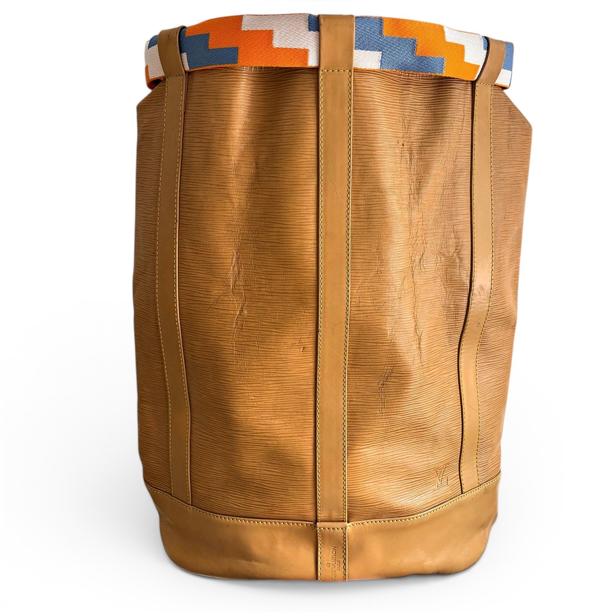 Randonnée leather backpack