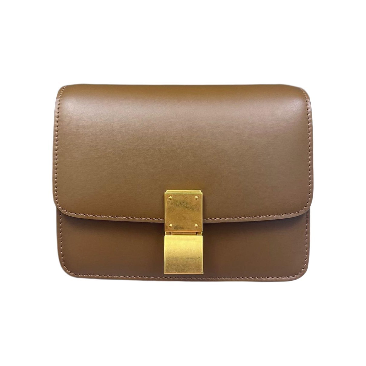 Classic leather handbag