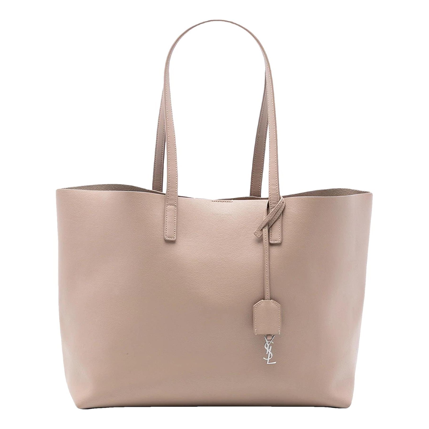 Shopping leather tote
