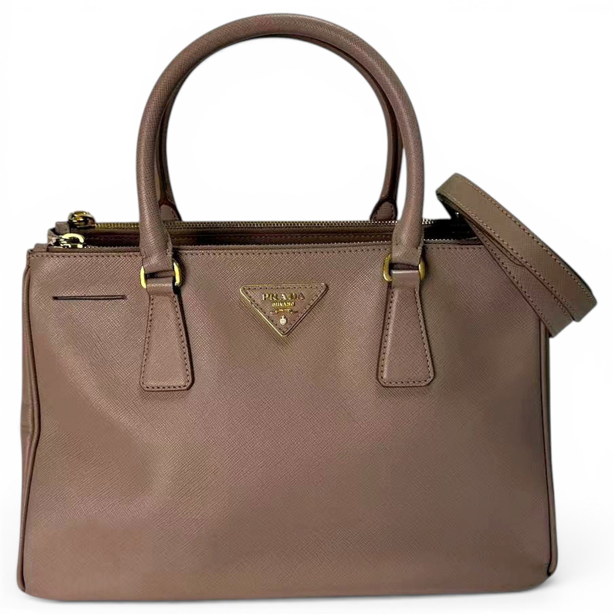 Galleria leather handbag