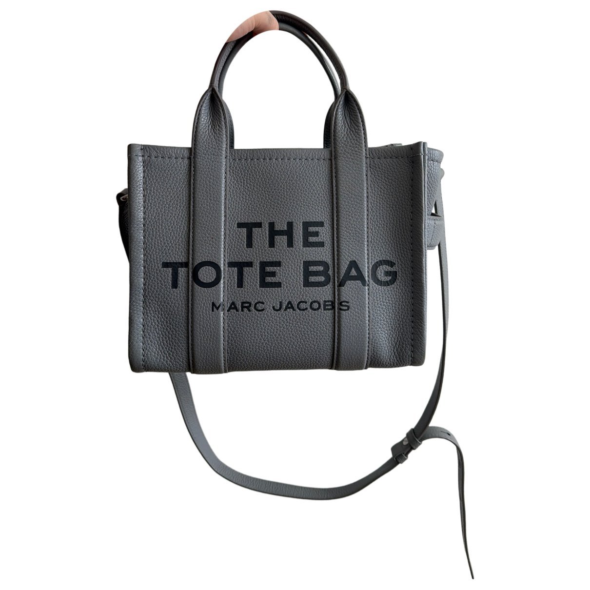 The Tag Tote leather tote