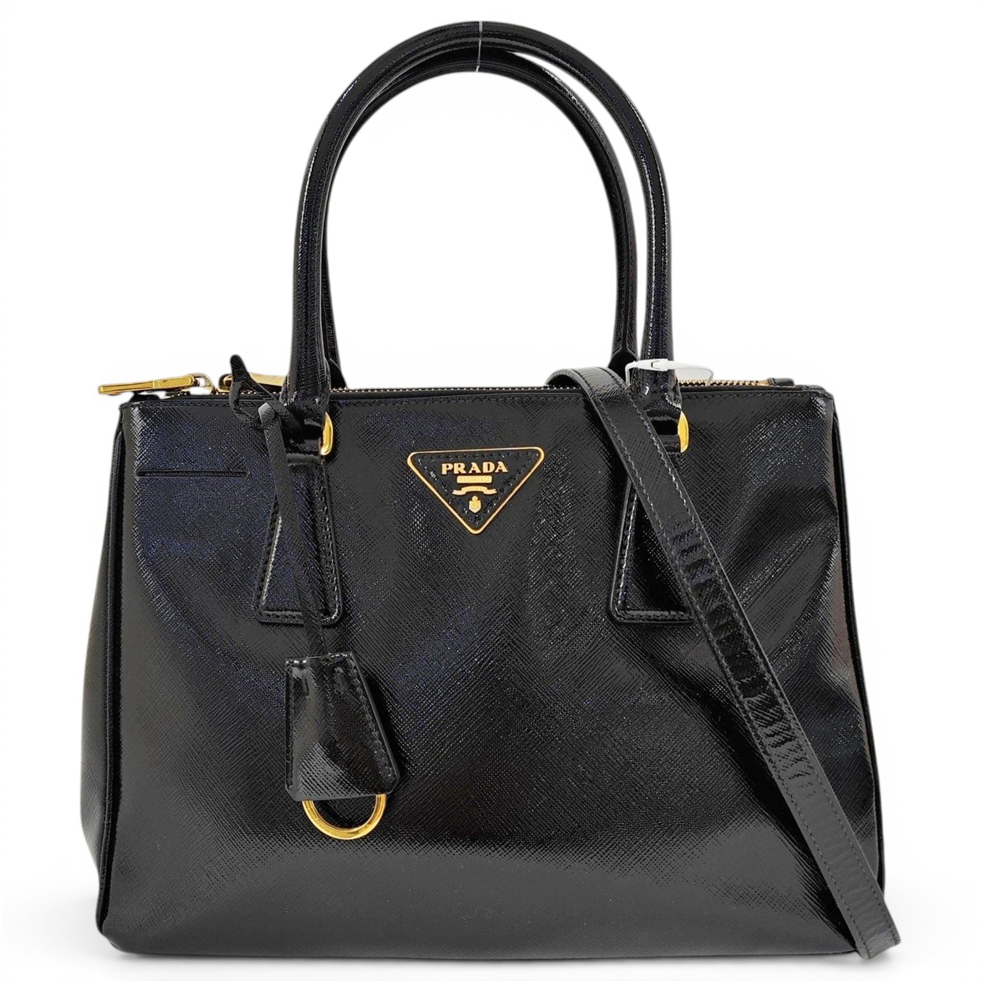 Galleria leather handbag