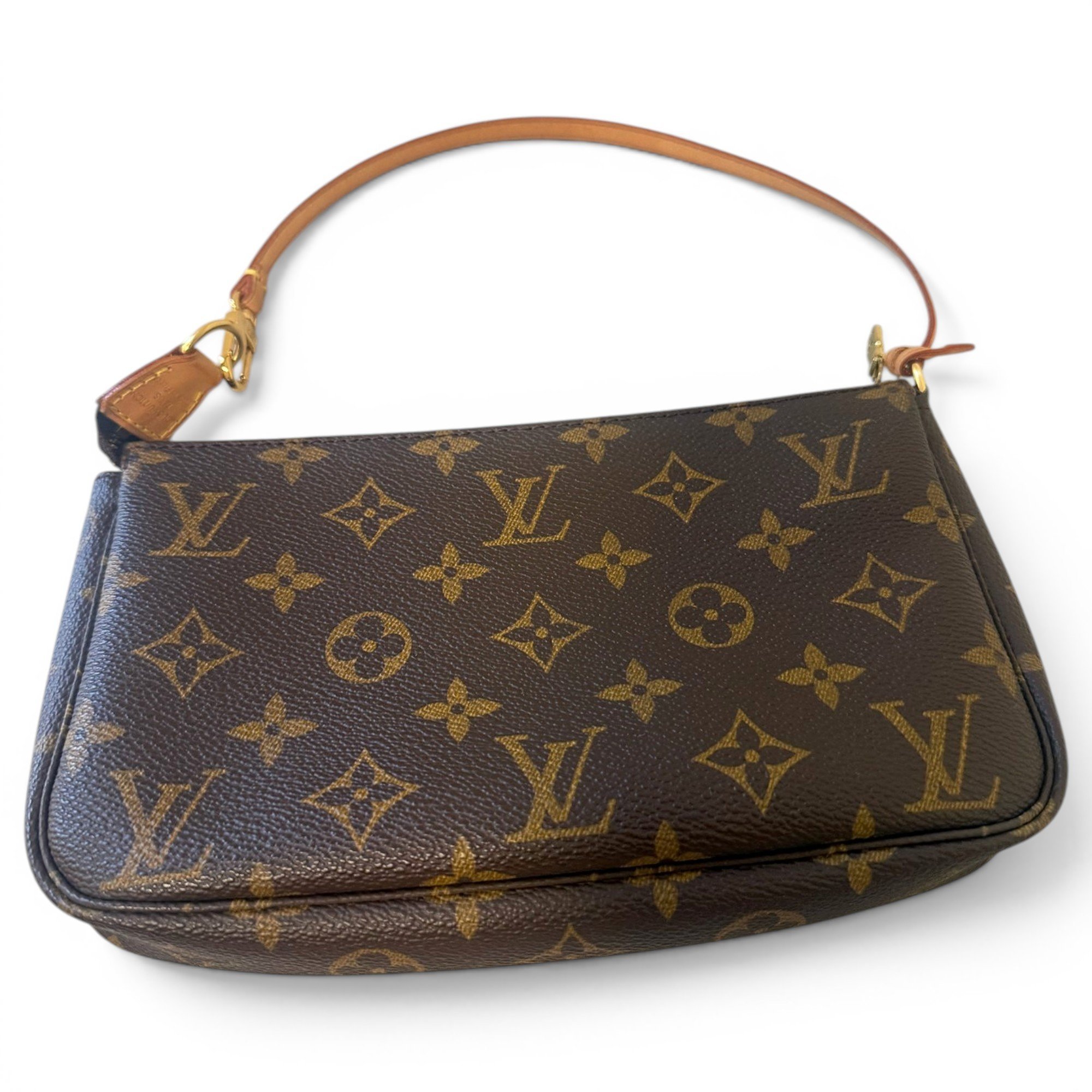 Pochette Accessoire leather handbag