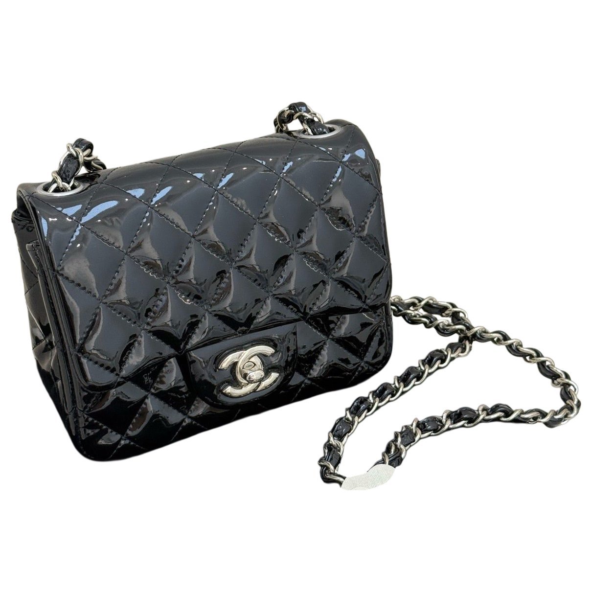 Timeless/Classique patent leather handbag