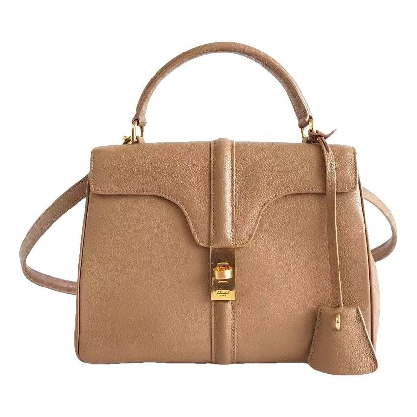 Leather handbag