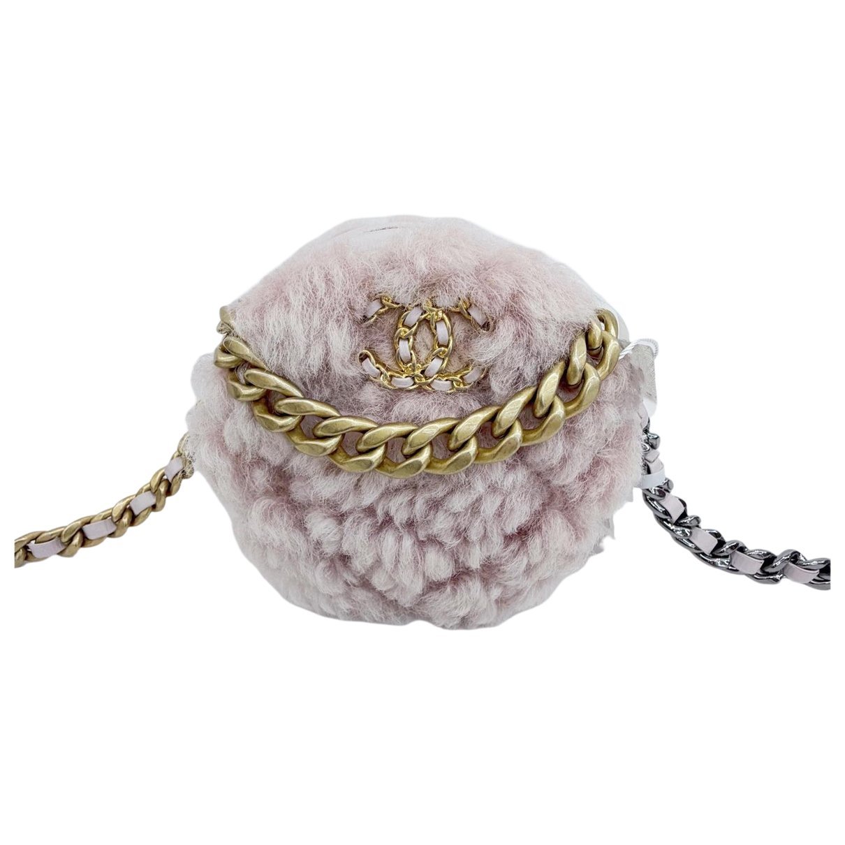 Chanel 19 wool crossbody bag