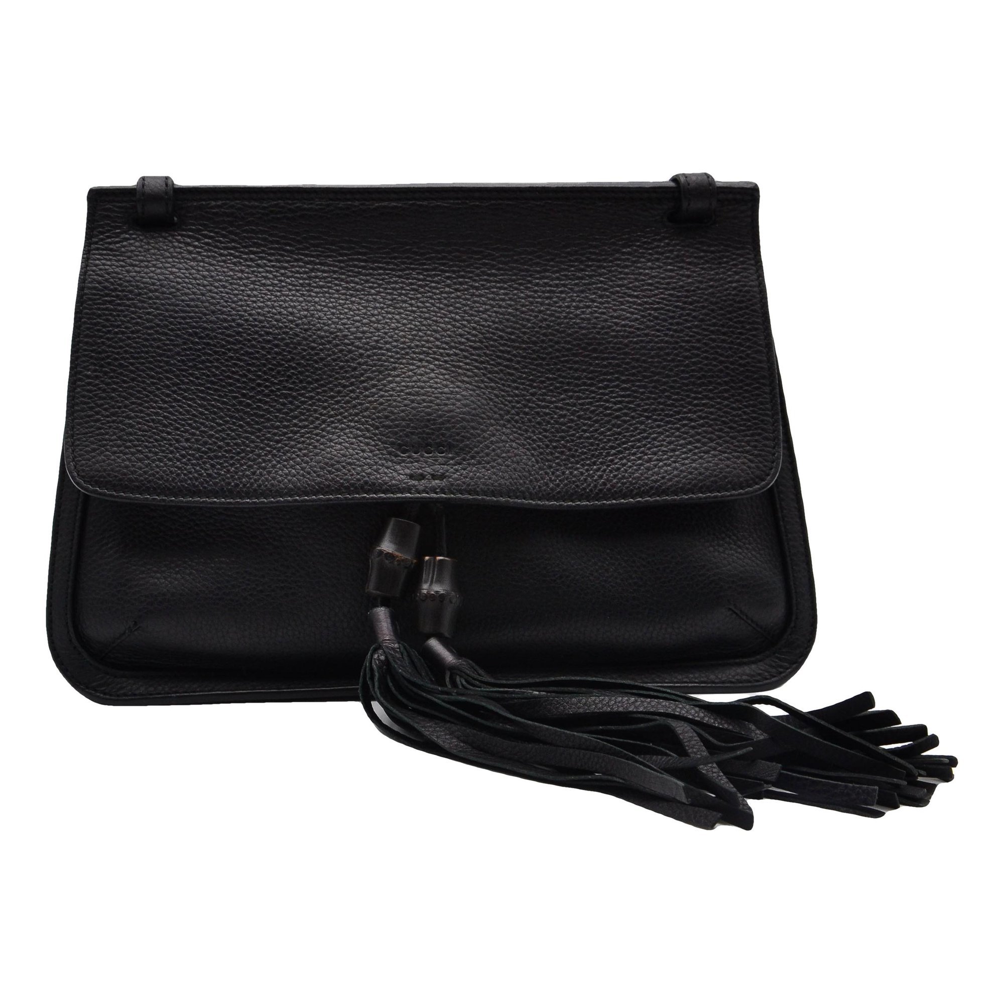 Bamboo Daily Top Handle leather crossbody bag