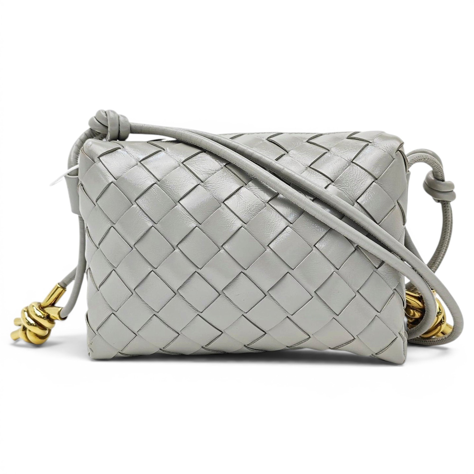 Loop leather crossbody bag