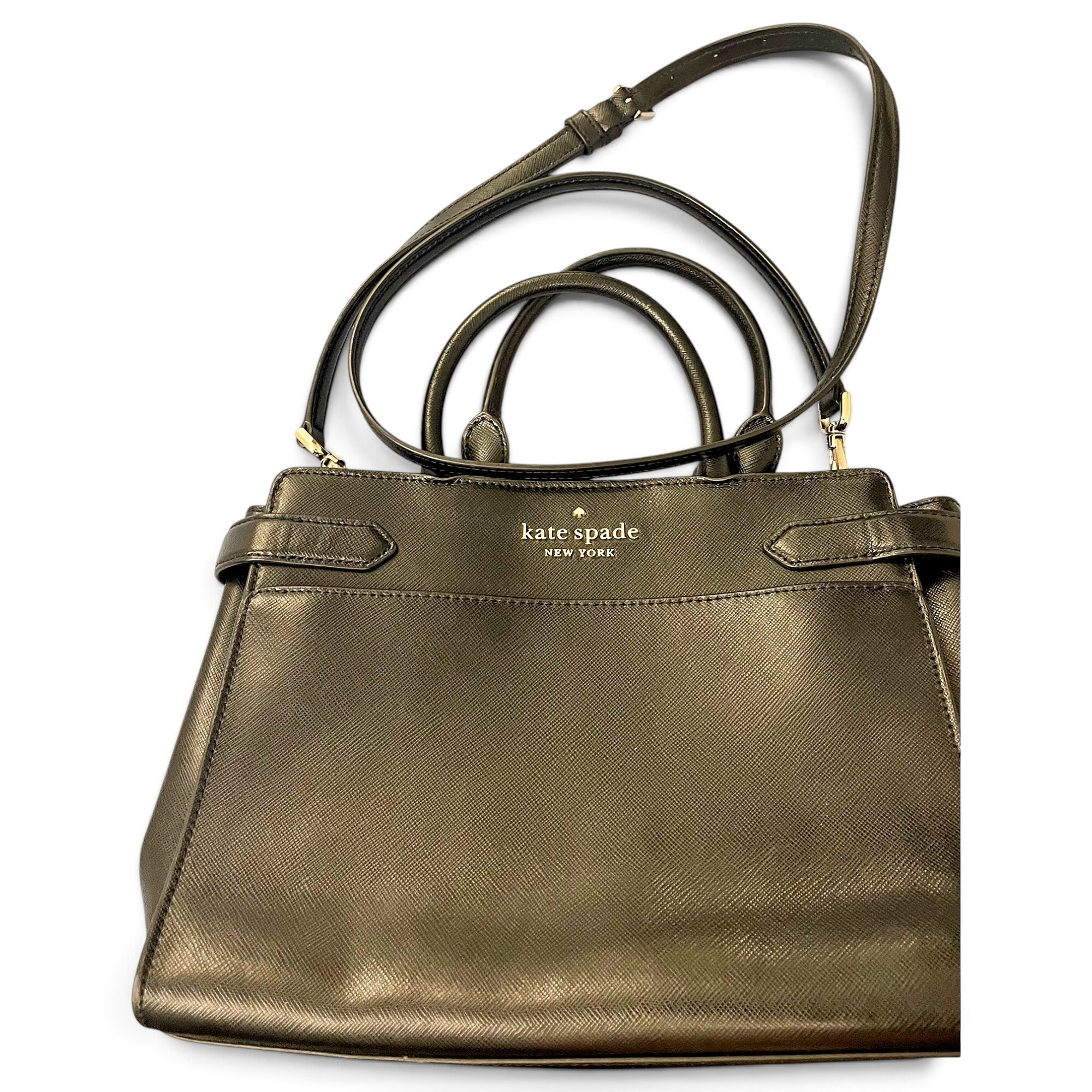 Leather handbag