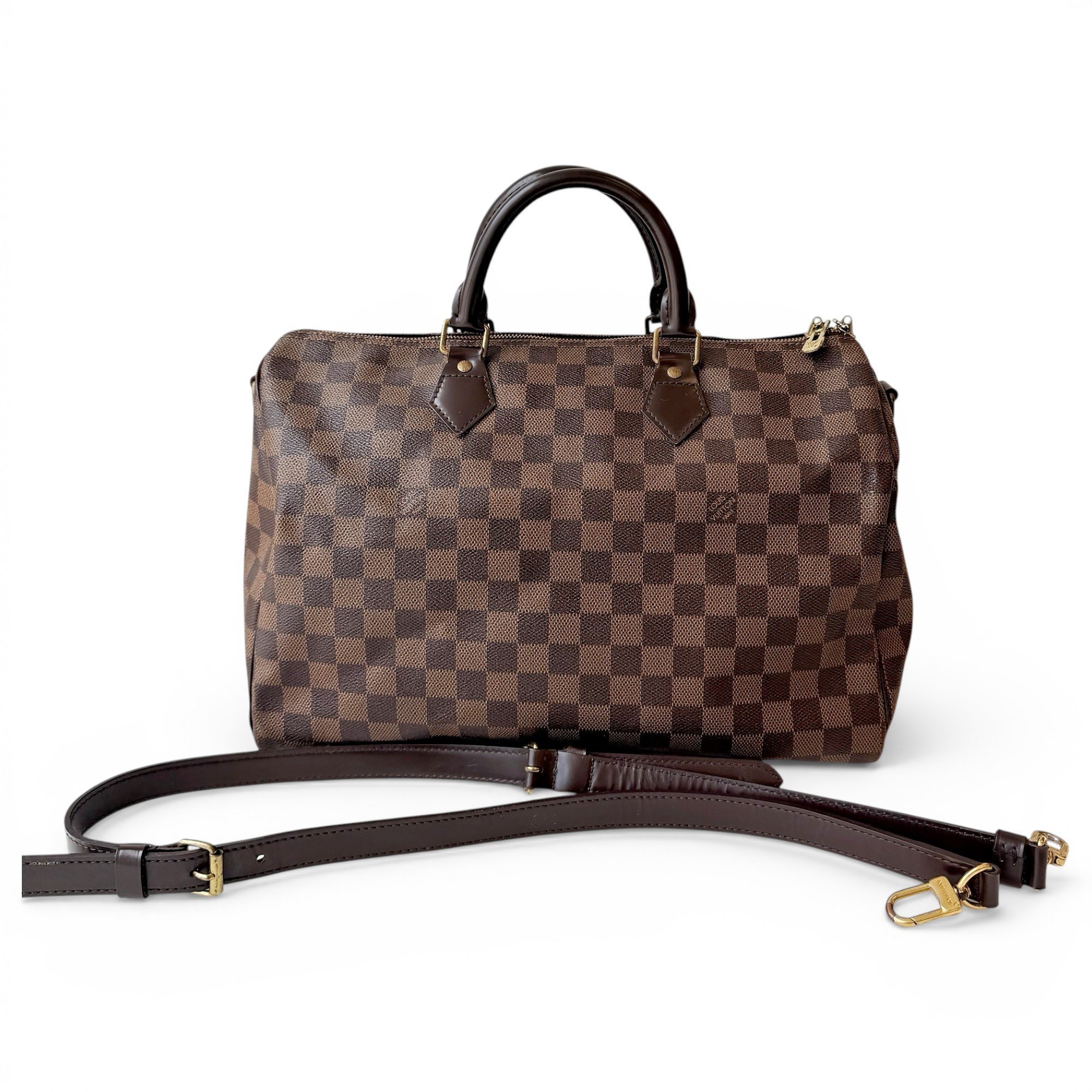 Speedy Bandoulière patent leather handbag