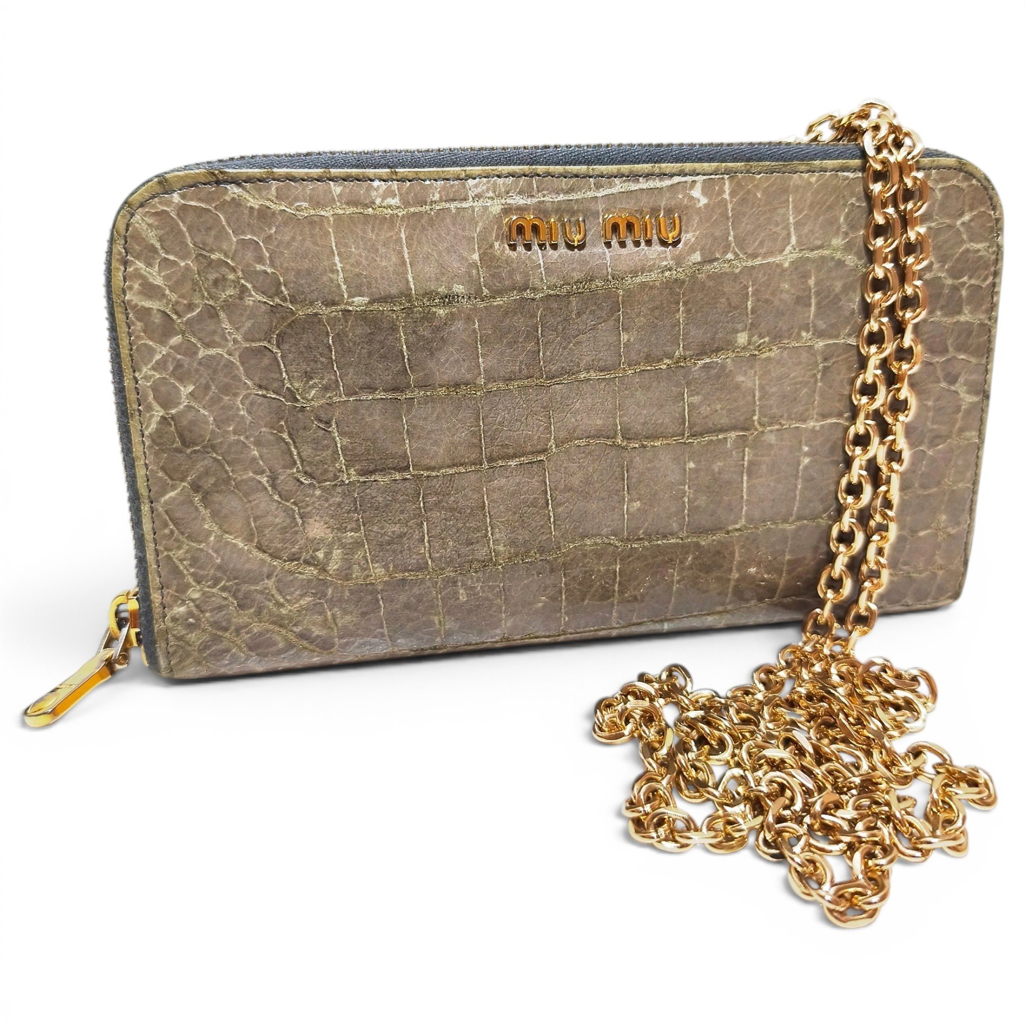 Leather crossbody bag