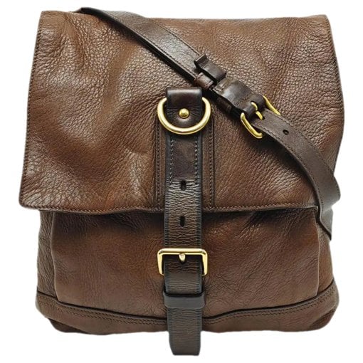 Leather crossbody bag