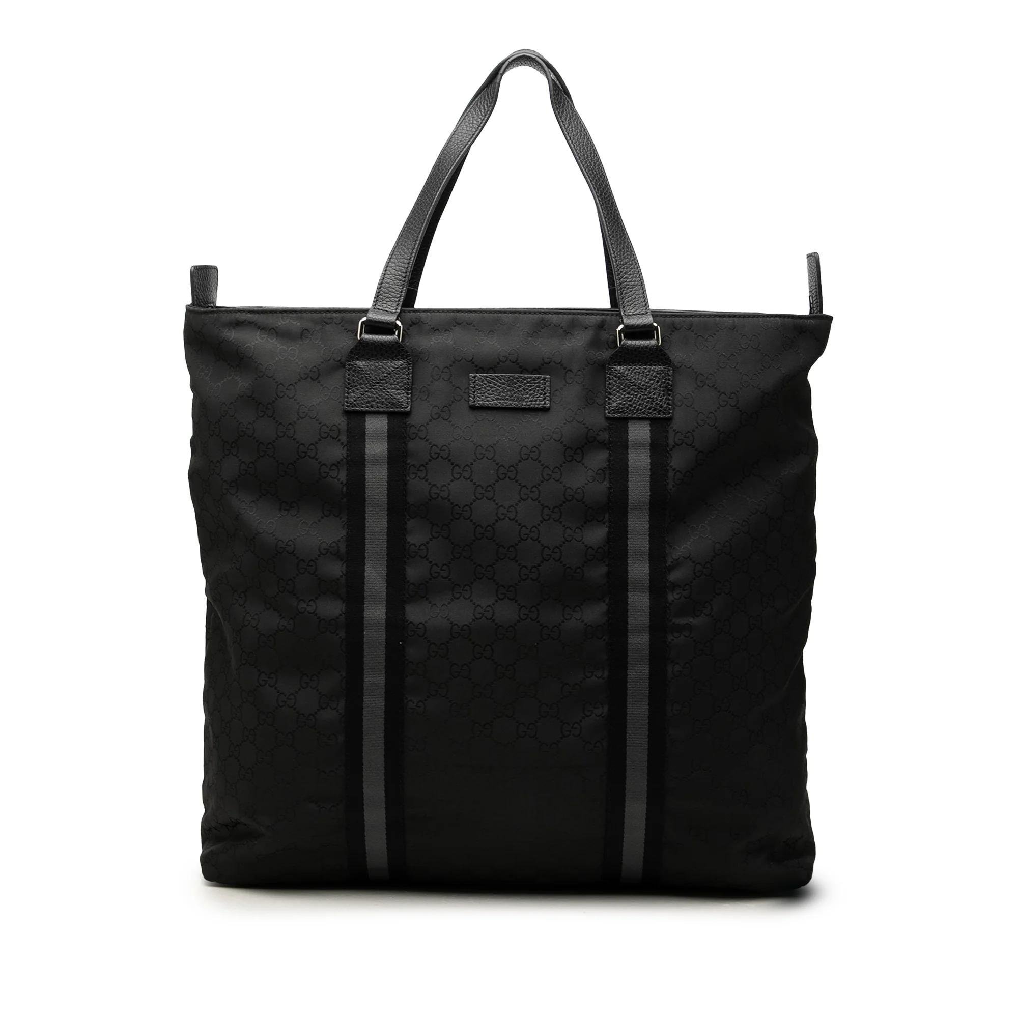 Gucci B leather tote