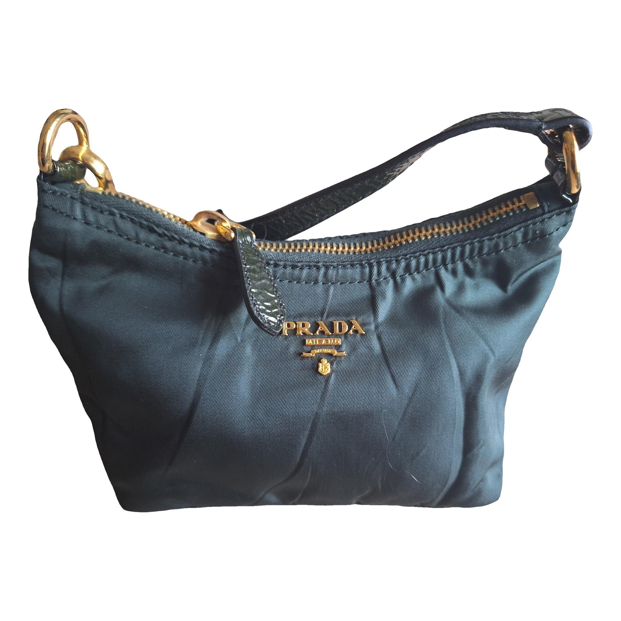 Re-Nylon clutch bag