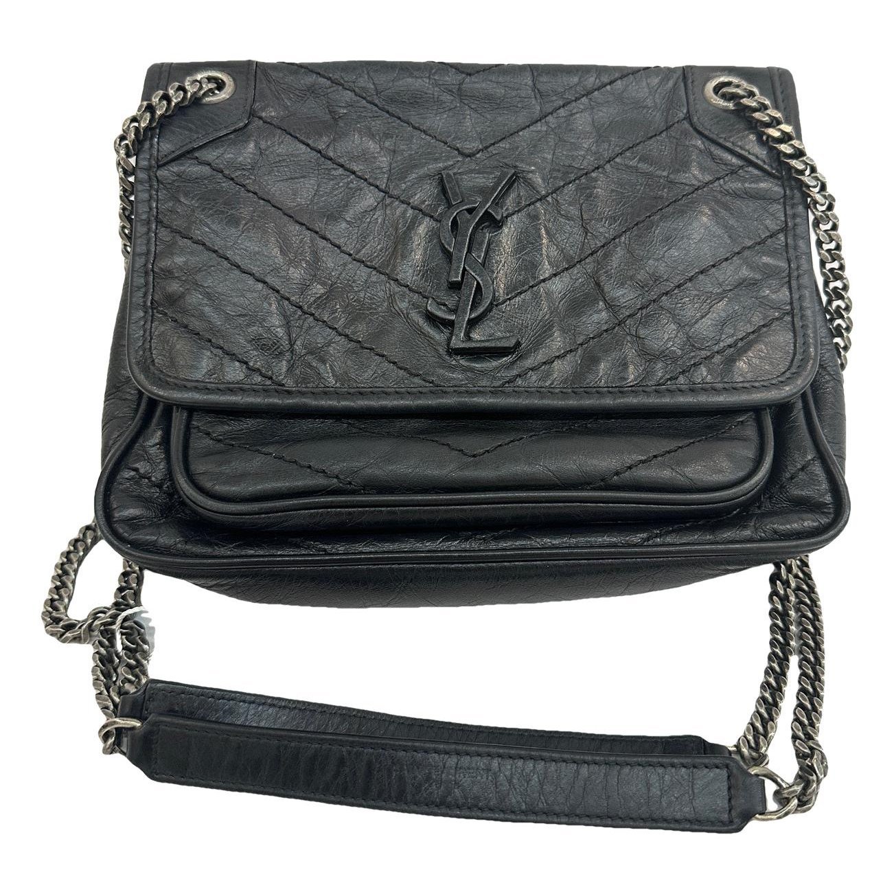 Niki leather crossbody bag