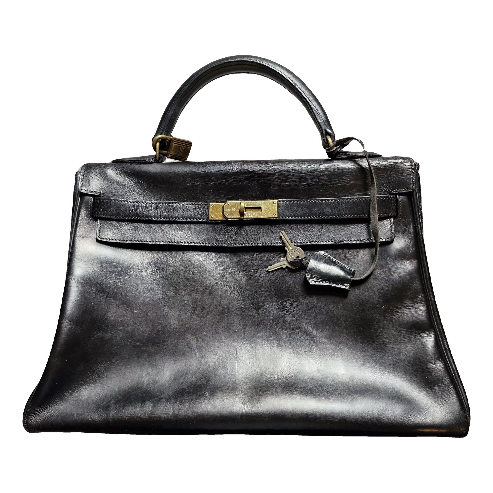 Kelly 32 leather handbag