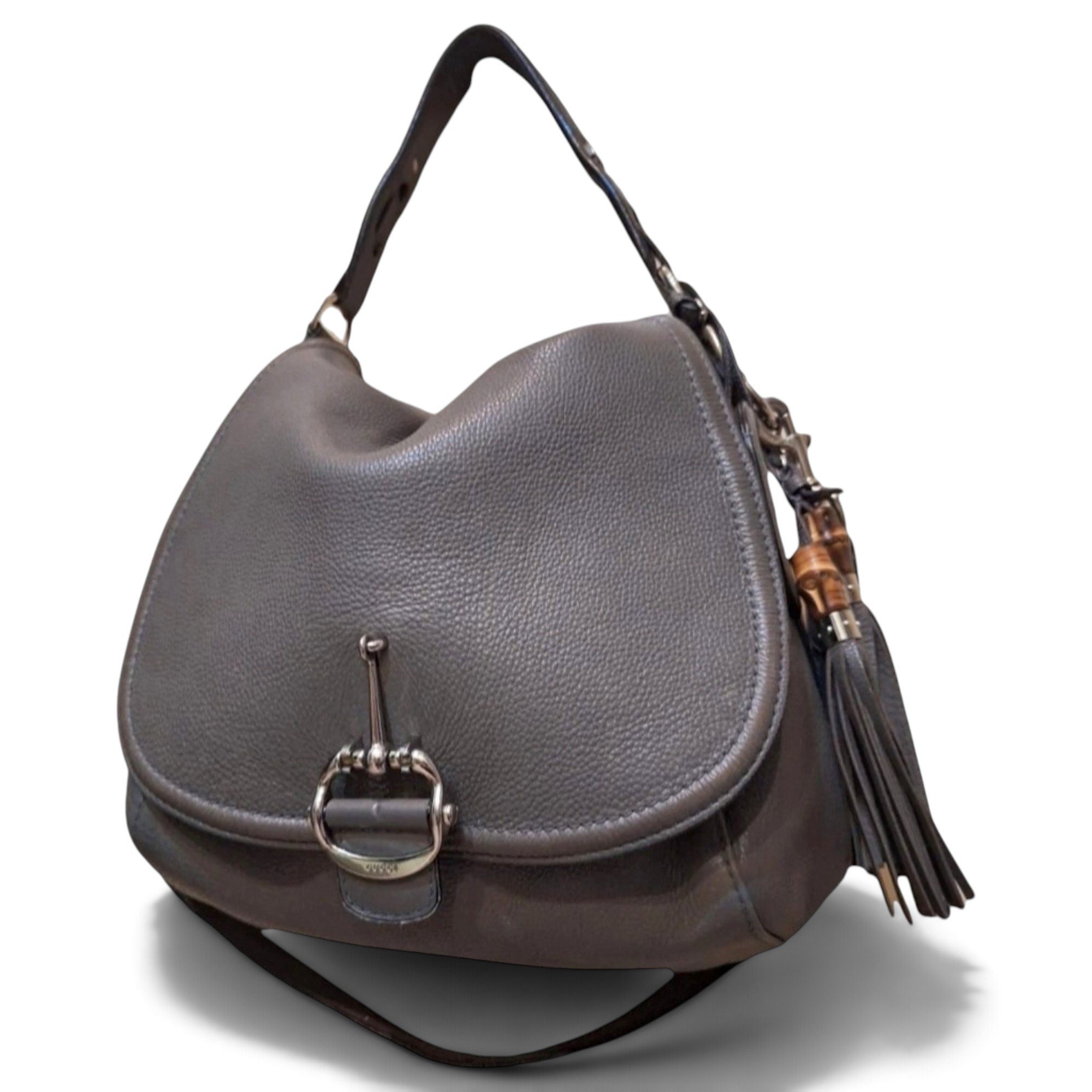 Miss Bamboo leather handbag