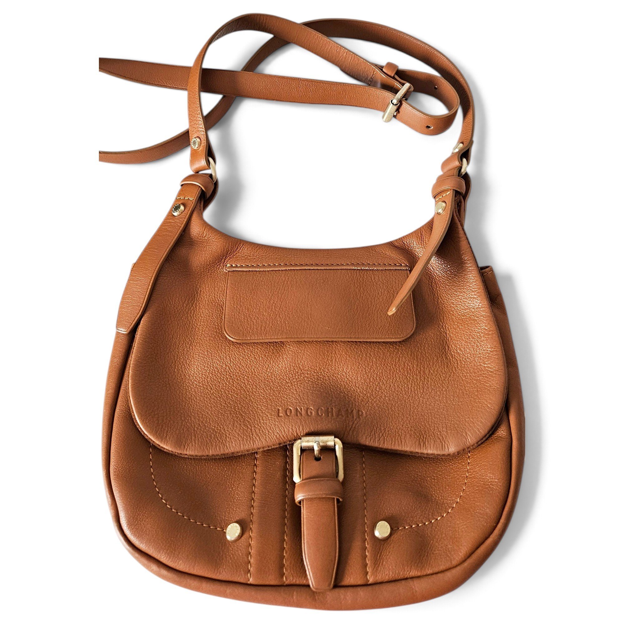 Balzane leather crossbody bag