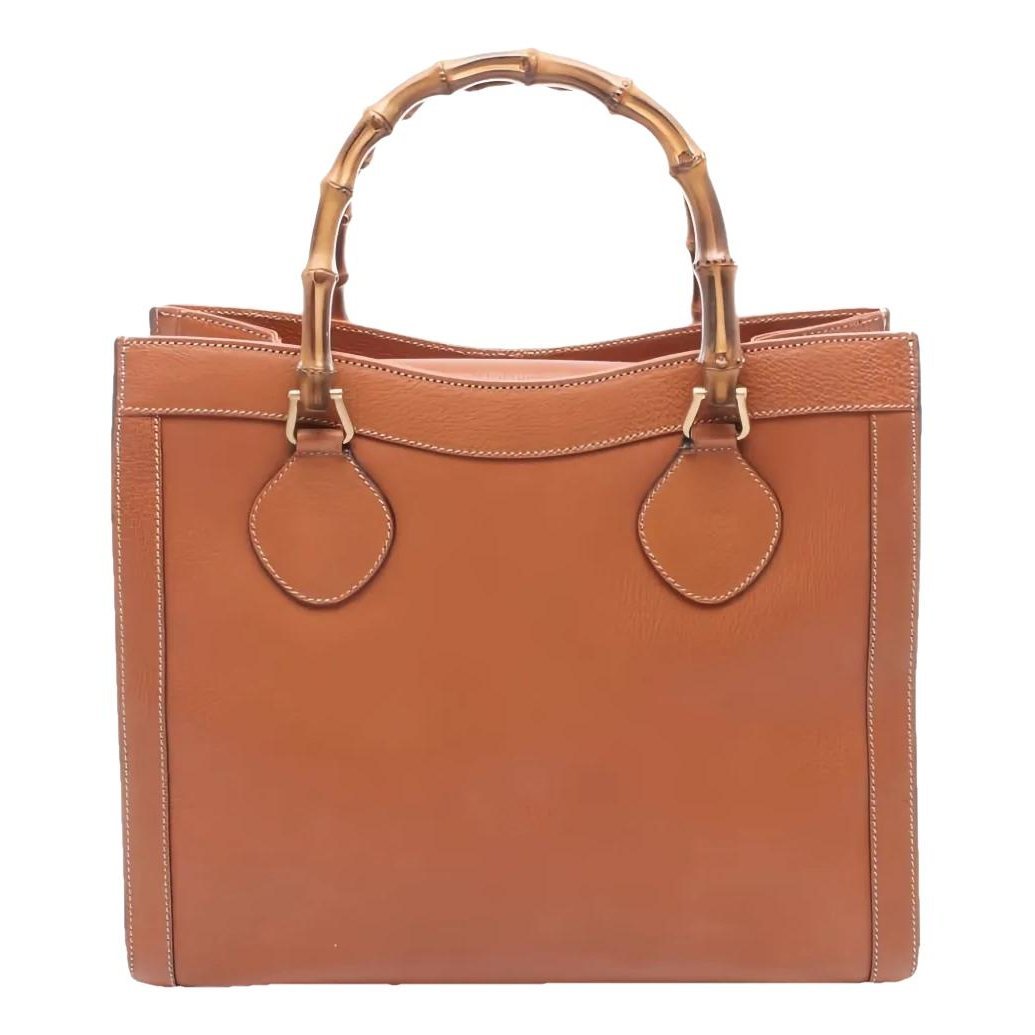 Diana Bamboo leather tote