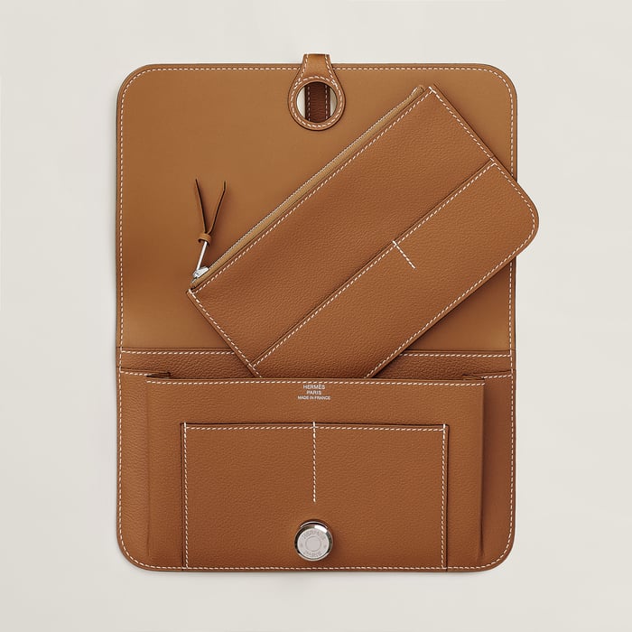 Gold Dogon Duo Wallet