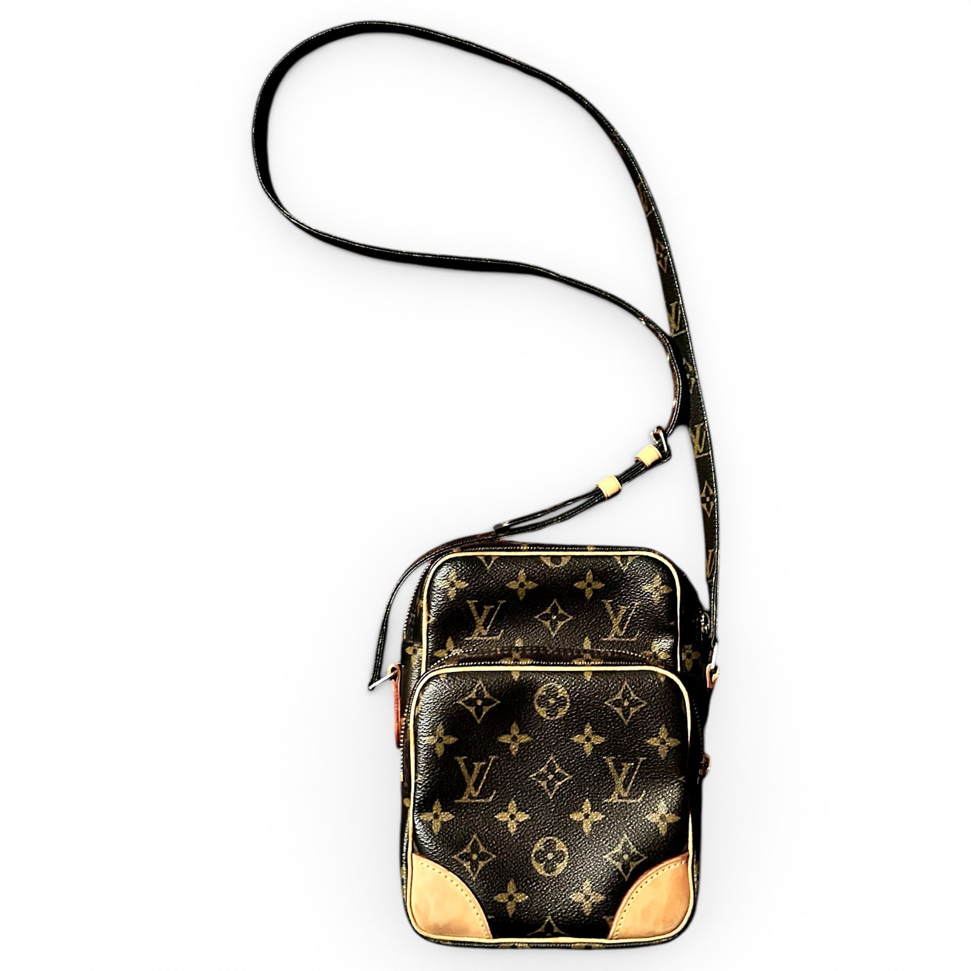 Amazon leather crossbody bag