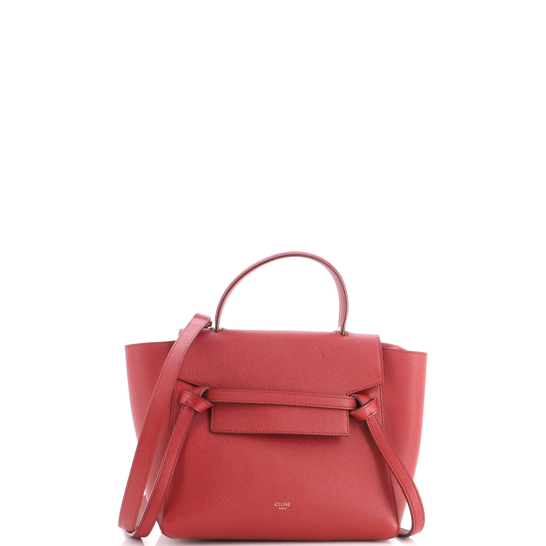 Belt Bag Textured Leather Nano