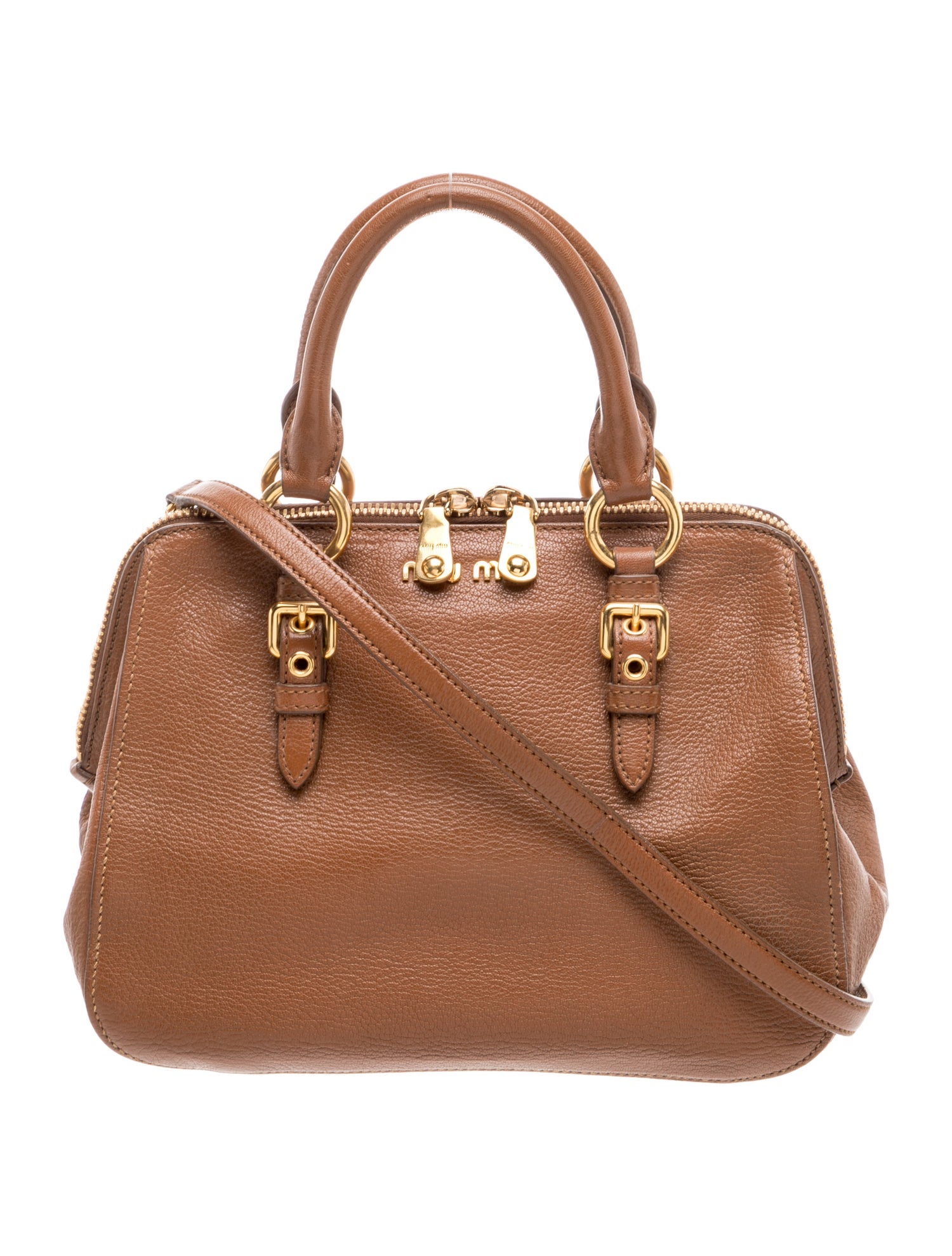 Leather Top Handle Bag