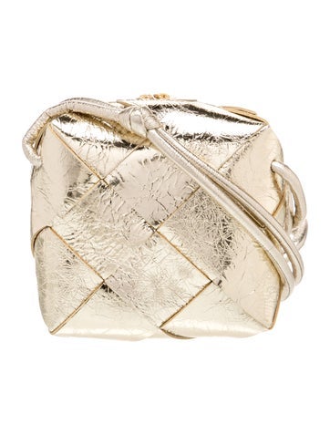 Bottega Veneta Leather Cassette Camera Mini