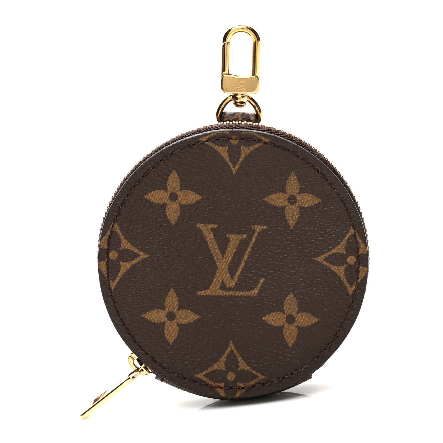Louis Vuitton Louis Vuitton Monogram Multi Pochette Accessories Round Coin Purse Rouge