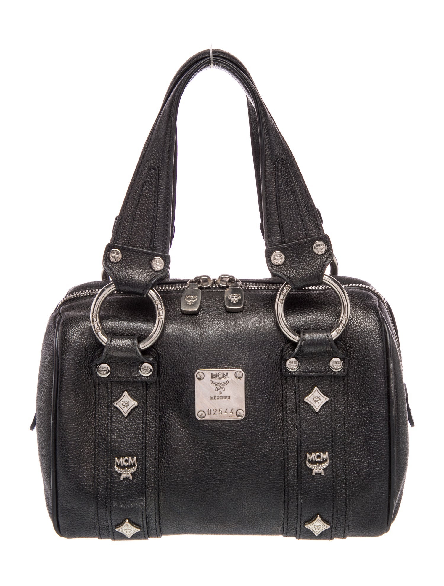 Leather Top Handle Bag