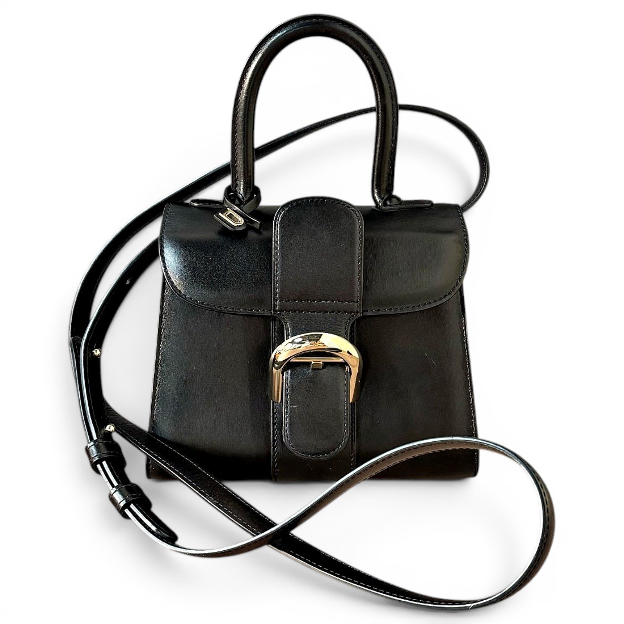 Brillant leather handbag