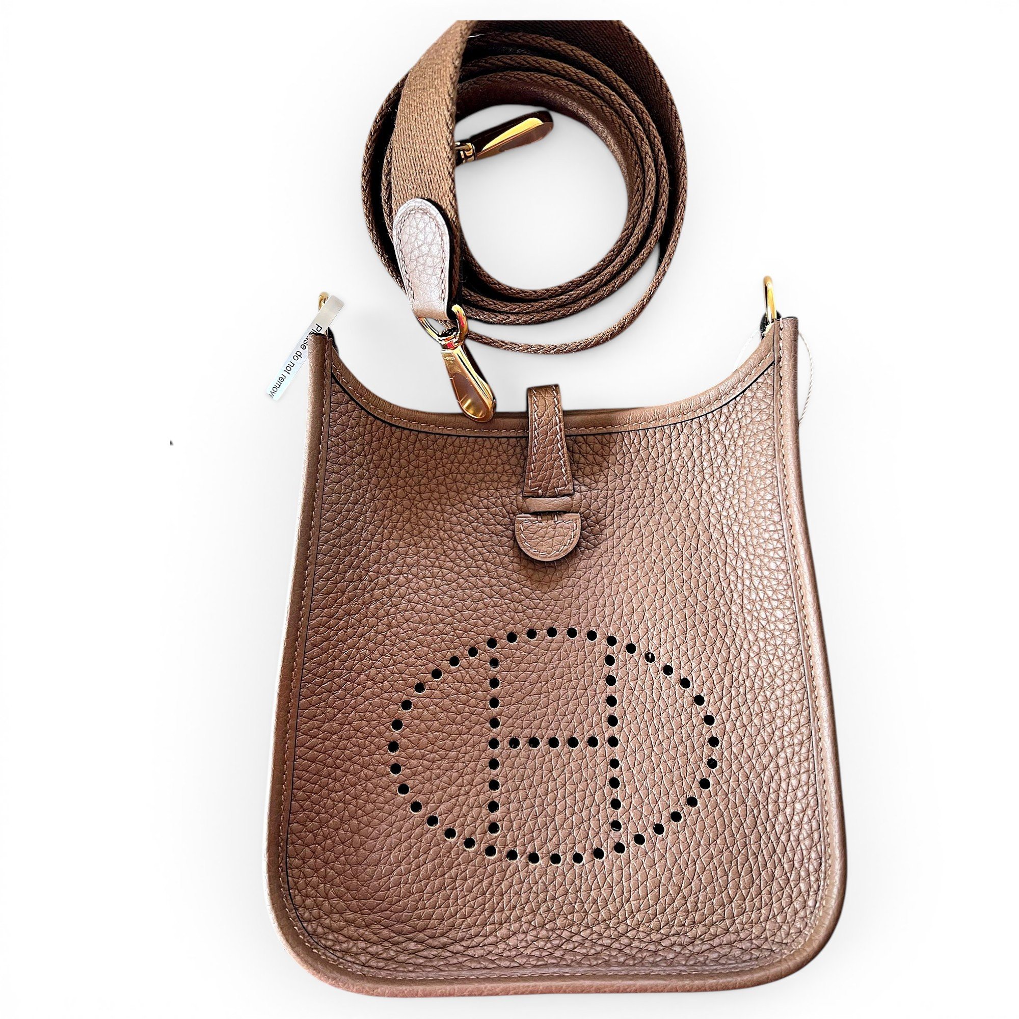 Evelyne leather crossbody bag