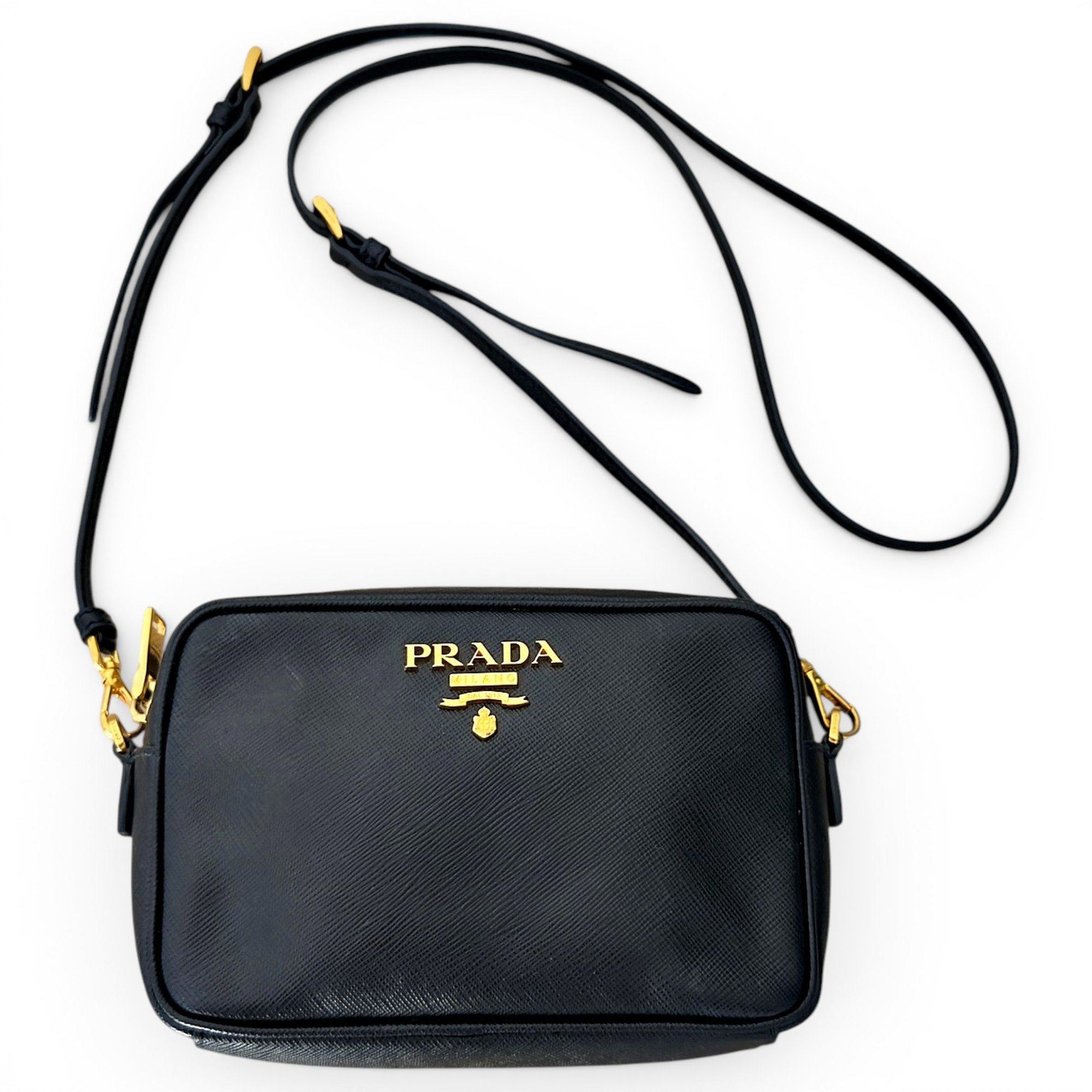 Leather crossbody bag