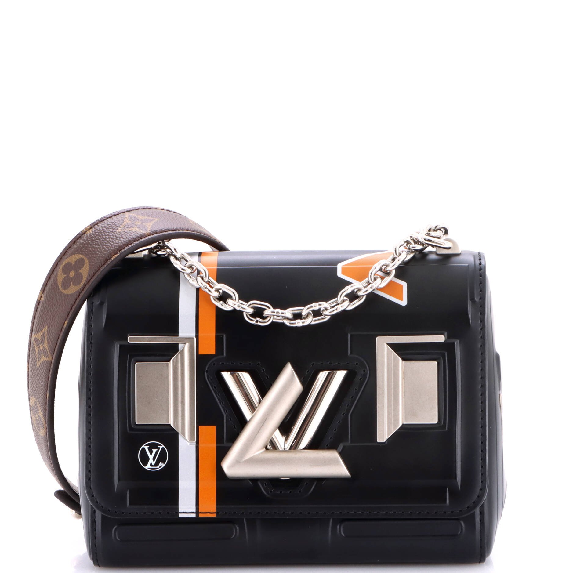 Twist Handbag Limited Edition Embossed Epi Space Leather PM