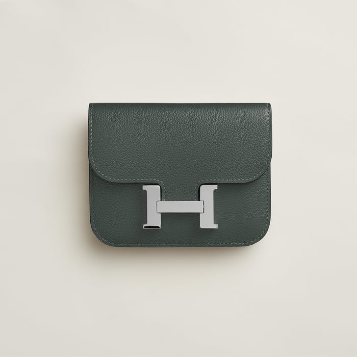 Vert Mangrove Constance Slim Wallet
