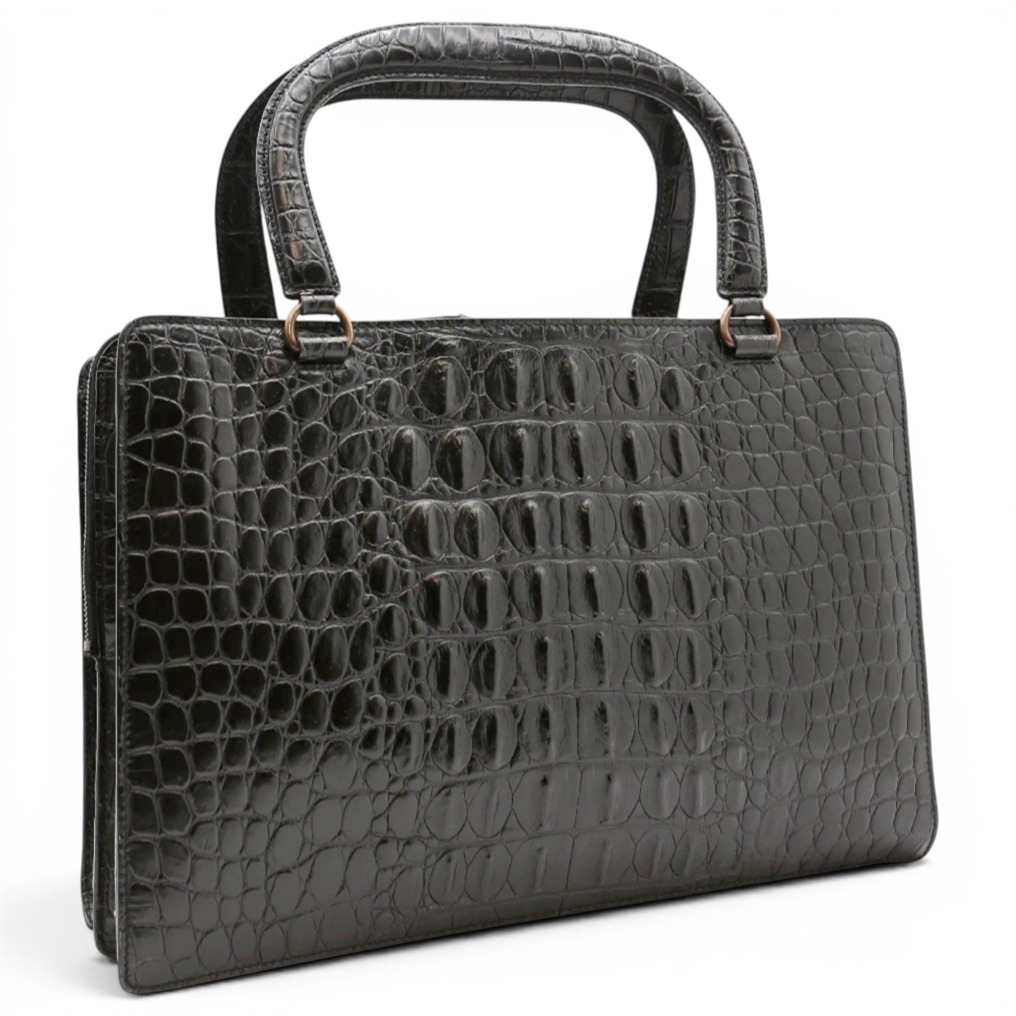Leather handbag