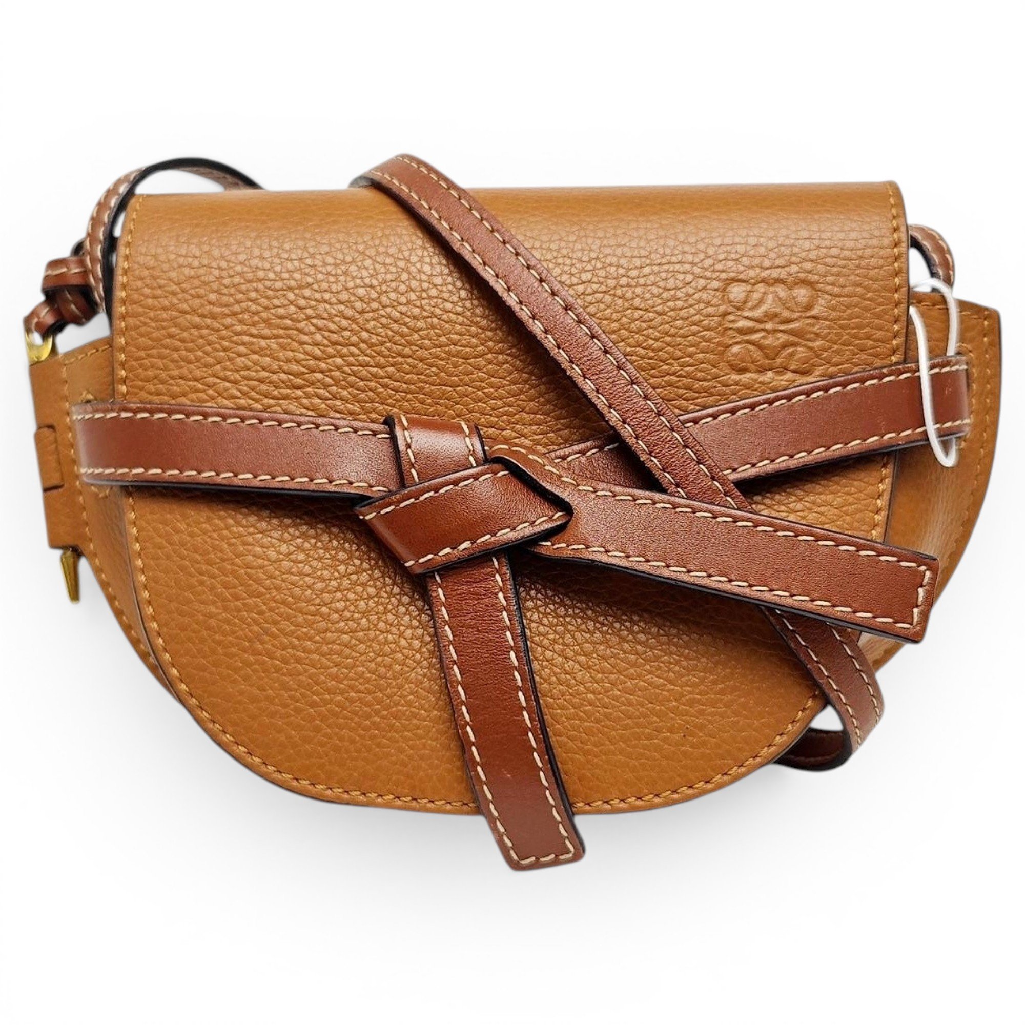 Gate leather handbag