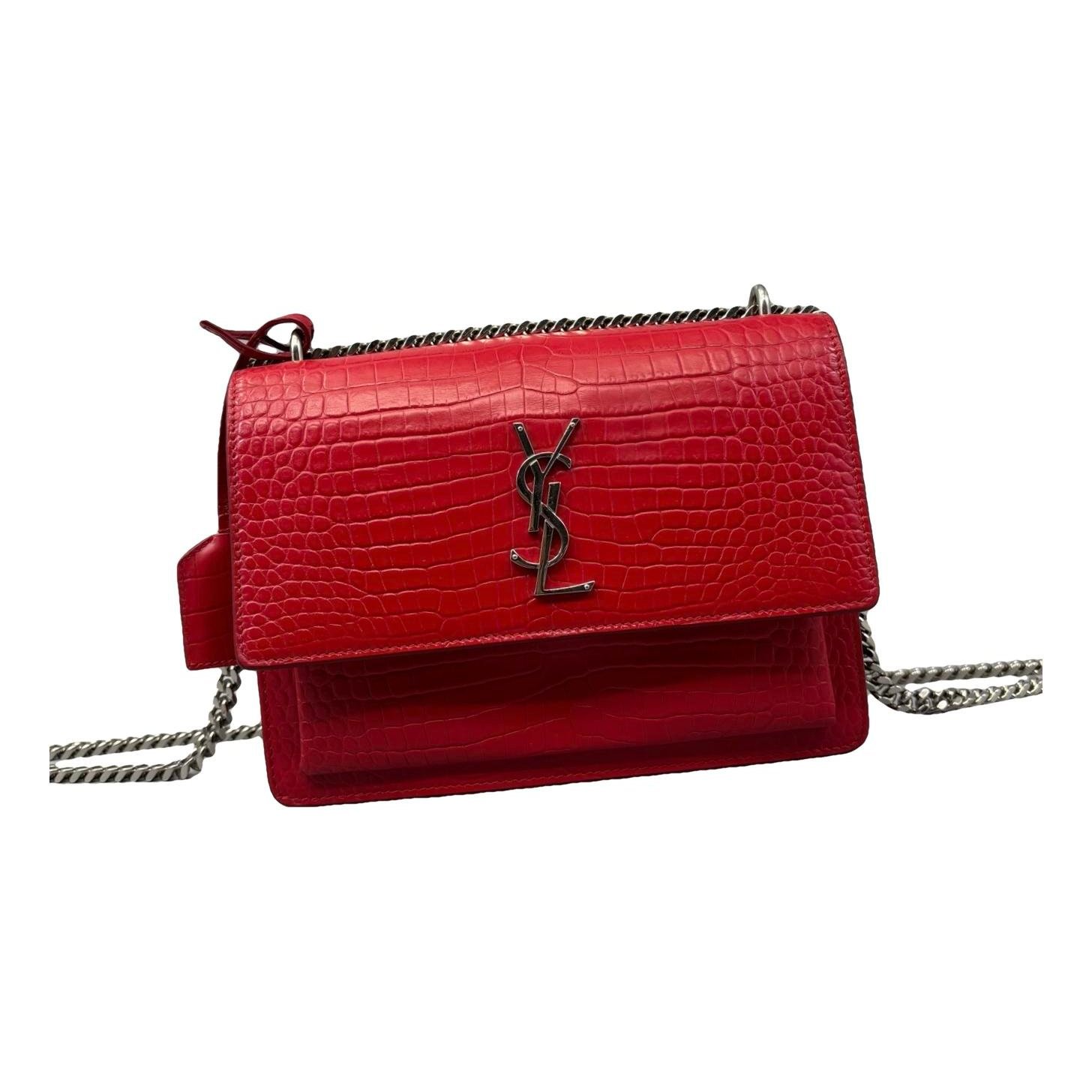 Sunset leather handbag