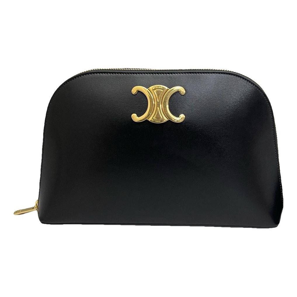 Triomphe leather handbag
