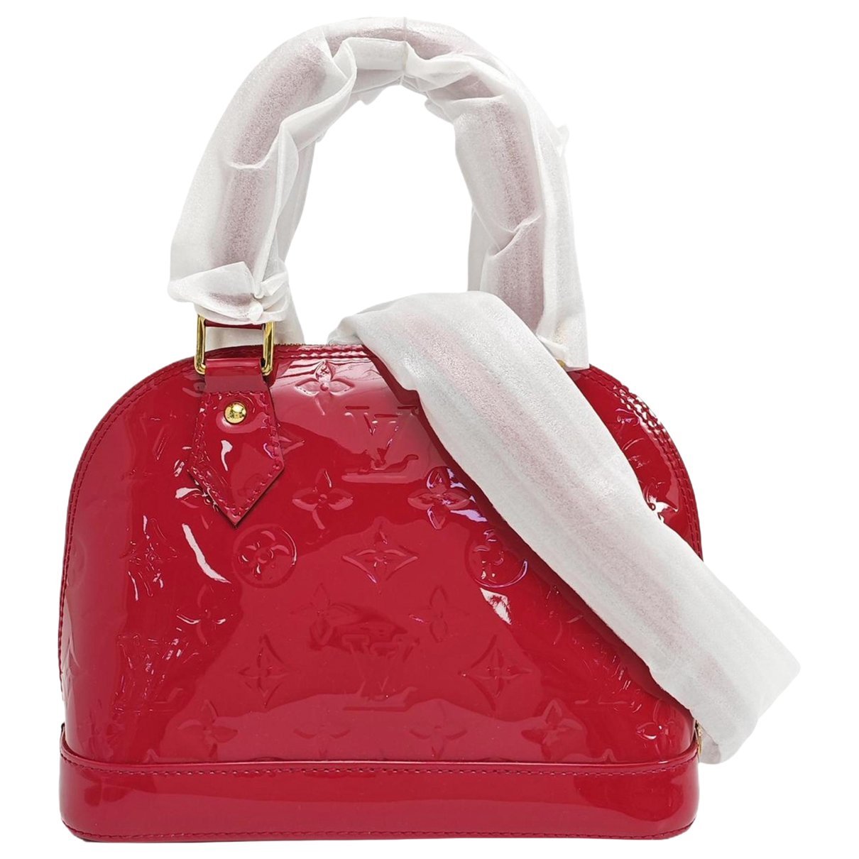 Alma BB patent leather handbag