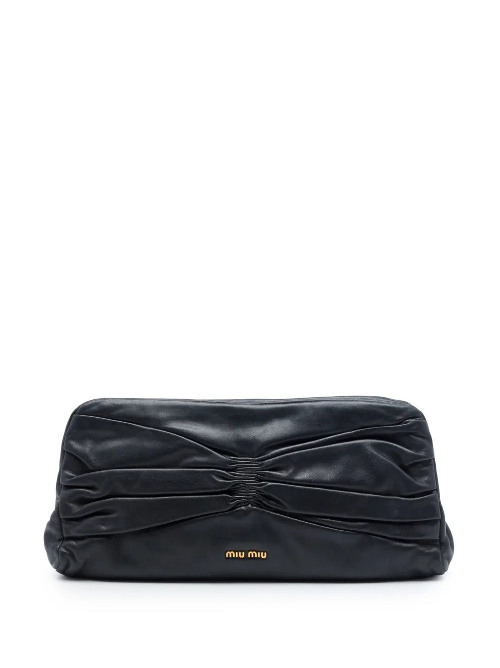 2010-2026 Pleated Nappa Frame clutch bag