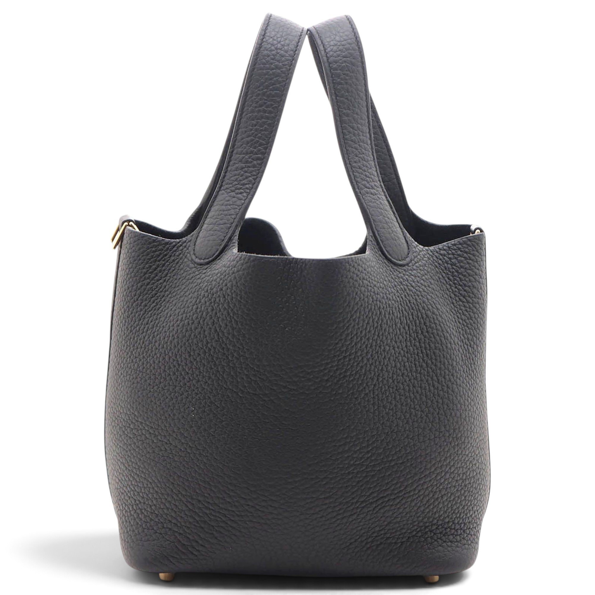 Picotin leather handbag