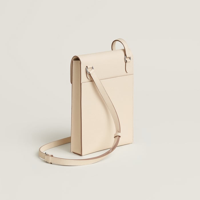 Craie Hermèsnap Vertical to Go Pouch