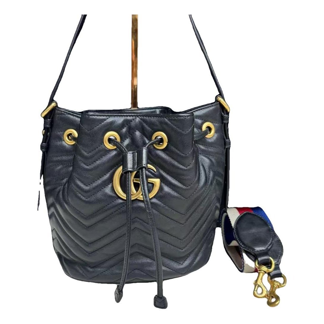 Leather crossbody bag