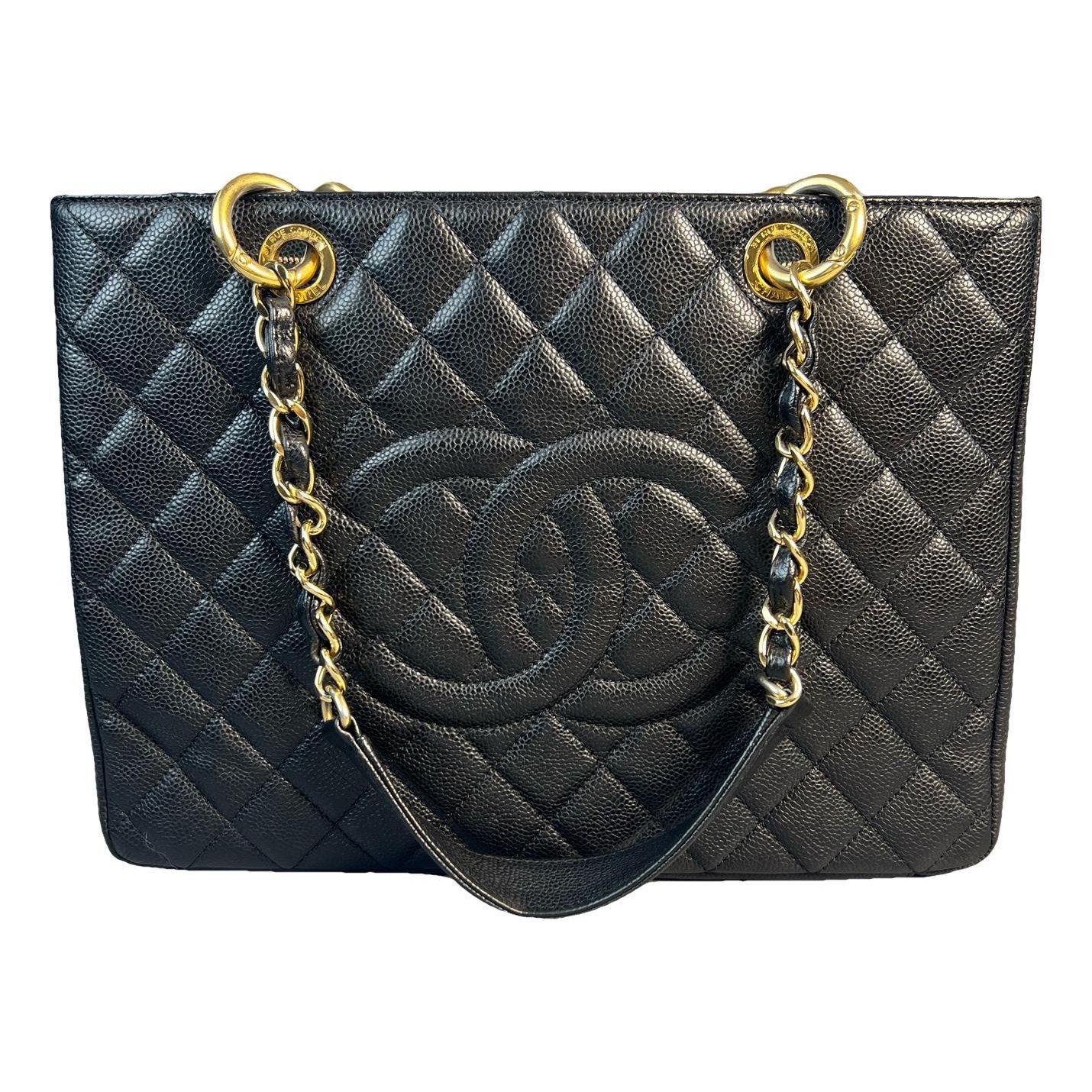 Grand shopping leather tote