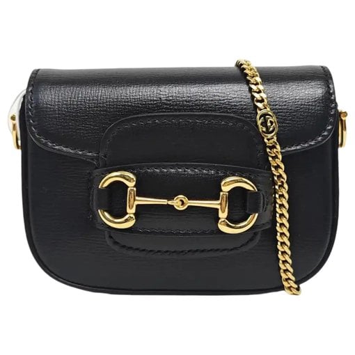Handle Horsebit 1955 leather mini bag