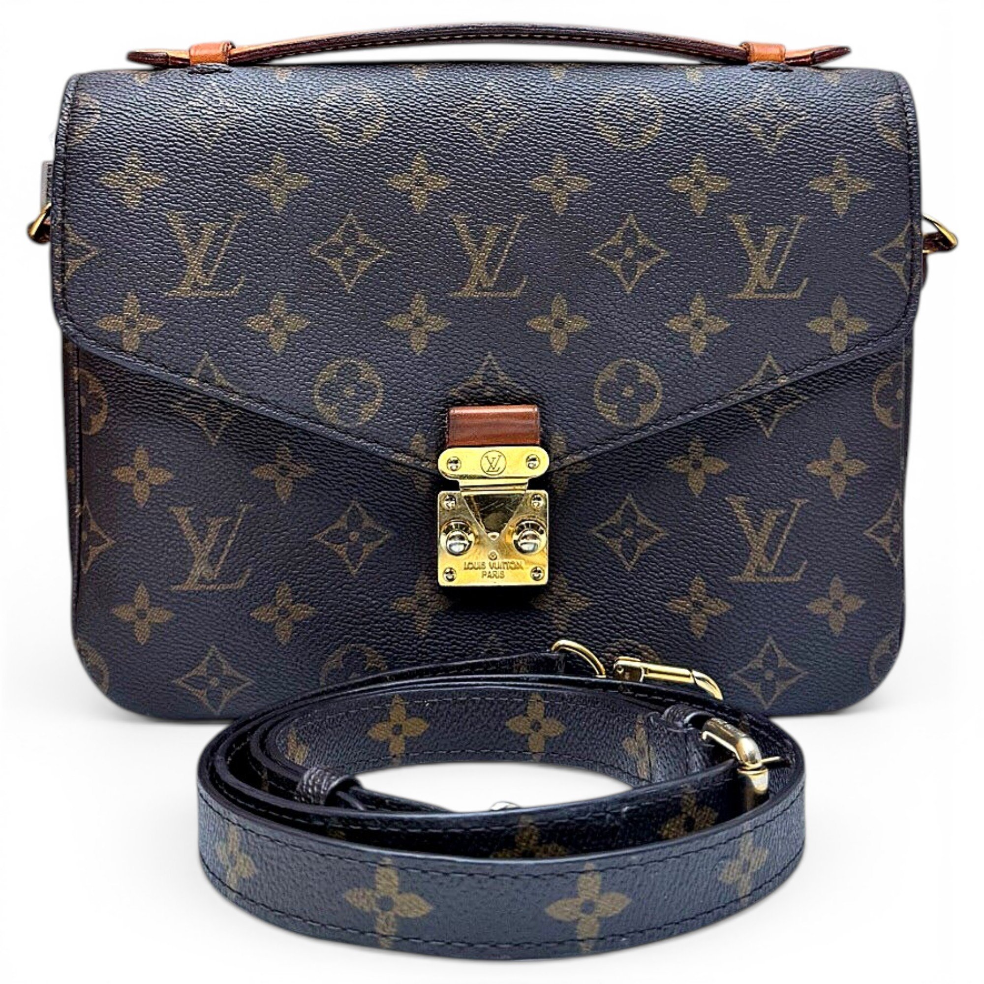 Leather handbag